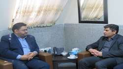 دیدار بازرس کل قضایی استان یزد با دبیر شورای هماهنگی بانکهای استان